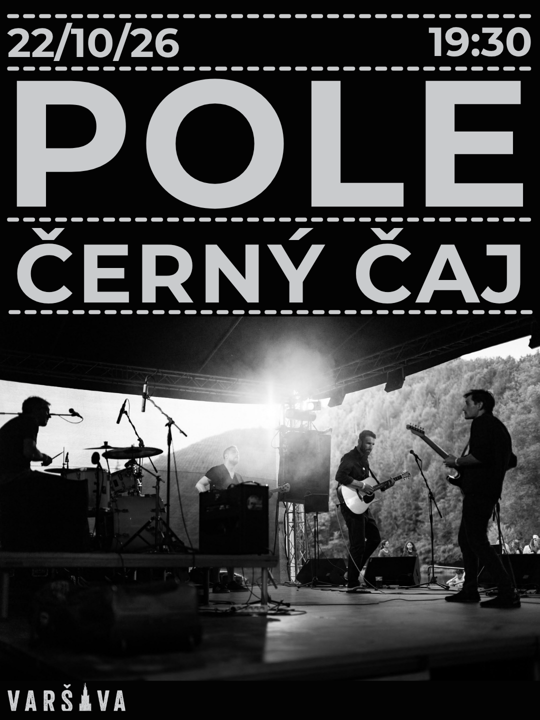 Pole, Černý čaj