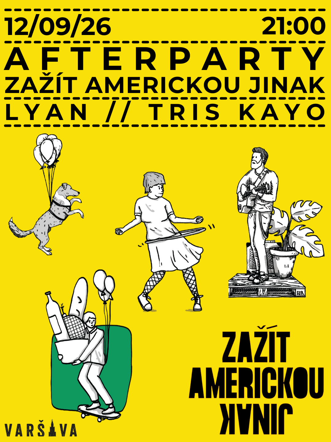 Zažít Americkou jinak: oficiální afterparty